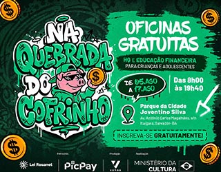 Na quebrada do cofrinho